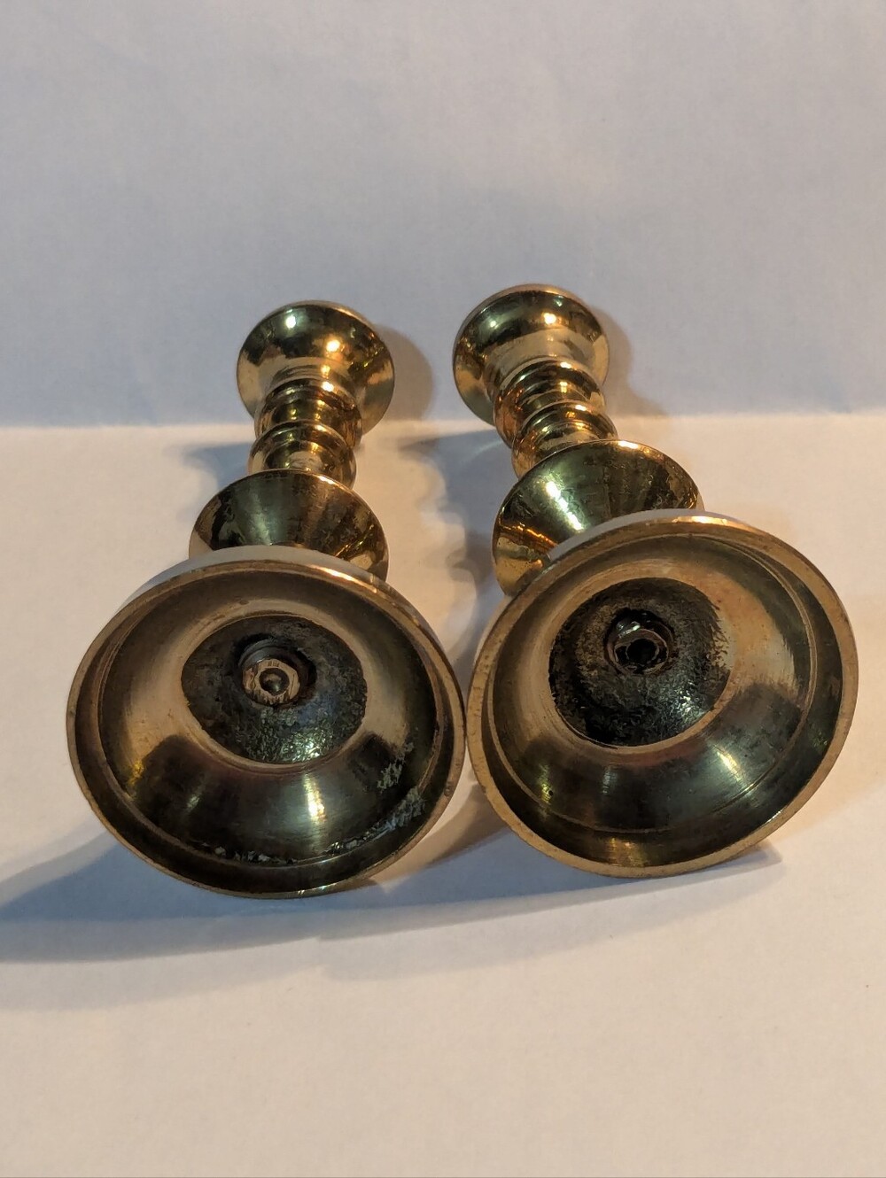 Mini Candlesticks Set Of 2 - Picture 2 of 4